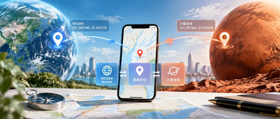 Featured image for 关于百度地图坐标转换接口的研究